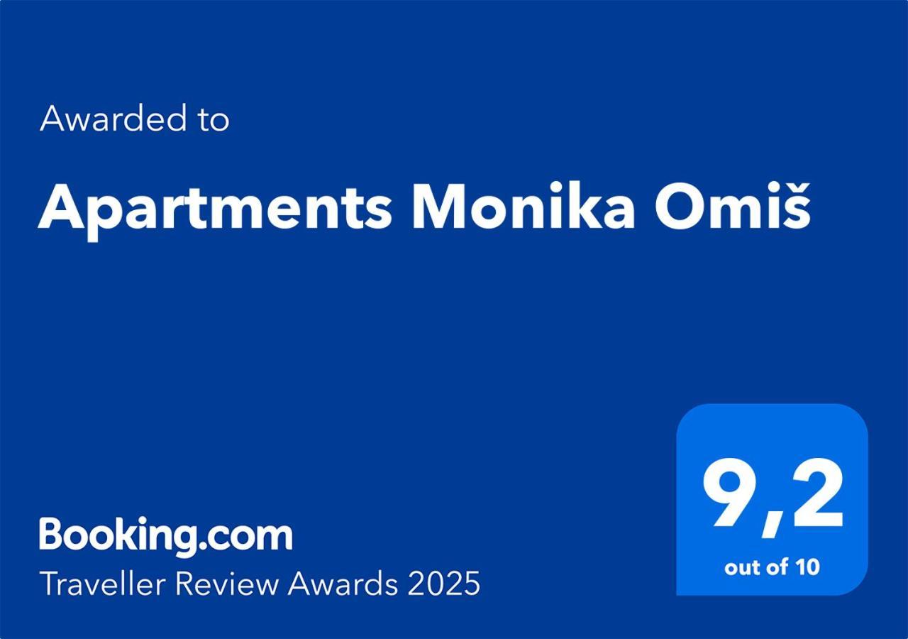 Apartments Monika Омиш Экстерьер фото
